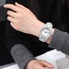Minimalist Anime Style Student Watch With Luminous Dial And Date For Men And Women