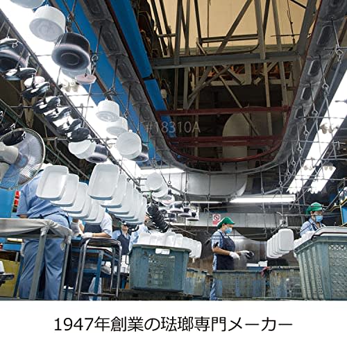 Fuji Enamel Whistling Kettle, Induction Compatible, Cotton, 1.6L, White, CTN-1.6WK.W