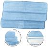 3pcs For Rubbermaid Commercial 18inch Wet Pad Q411 Microfiber Refill Mop Cloths Sweeping Parts Household Sweeper Cleaning Tool