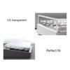 Transparents 104-108Keys Keyboards Protectors Acrylic Dustproof Cover AntiSpill Design For Mechanical Keyboards Work Gaming Setups