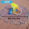 TOMMYFIELD Cast Fishing Sea Fishing Nylon 240cm Net, Hand-Throwing Net, Tackle, Hand-Throwing Net,