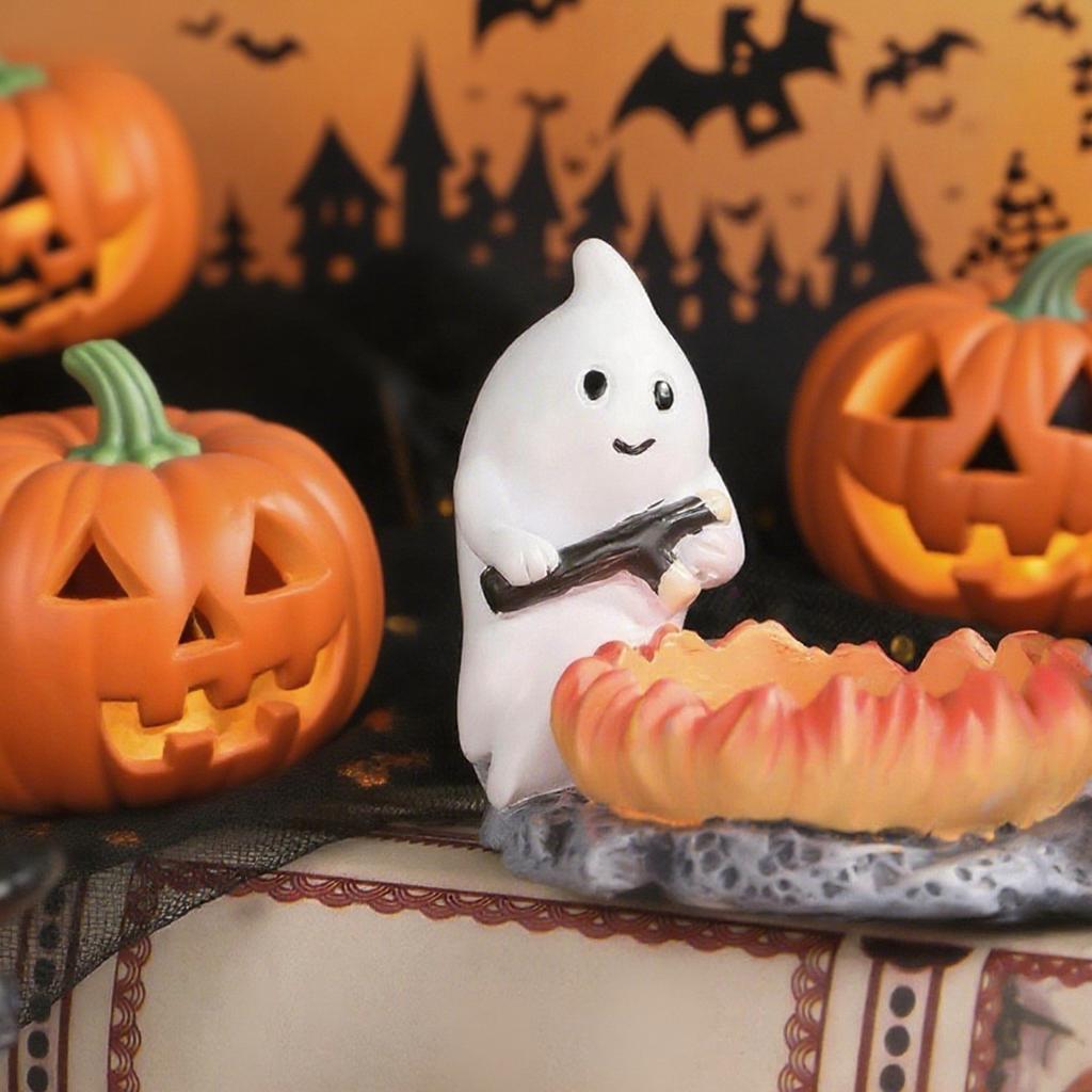 Bonfire Party, Bonfire Night Light, Halloween Night Light, Cute And Cozy Statue Halloween Decorations For Home Mantel Or Desk