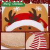 2PCS/SET Decoration Festive Atmosphere Cloth Durable Toilet Multi-element Toilet Cover Gift Christmas Cozy Bathroom