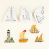 Sailboat Lighthouse Silicone Mold for Cake Decoration and Baking