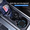 2PCS Car Coaster Water Cup Slot Decoration For Toyota GR Gazoo Racing RAV4 Corolla Camry C-HR Anti Slip Mats Accessories