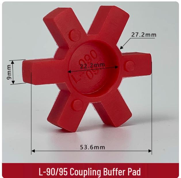 L-Shaped Hexagonal Rubber Shock Absorber Pad
