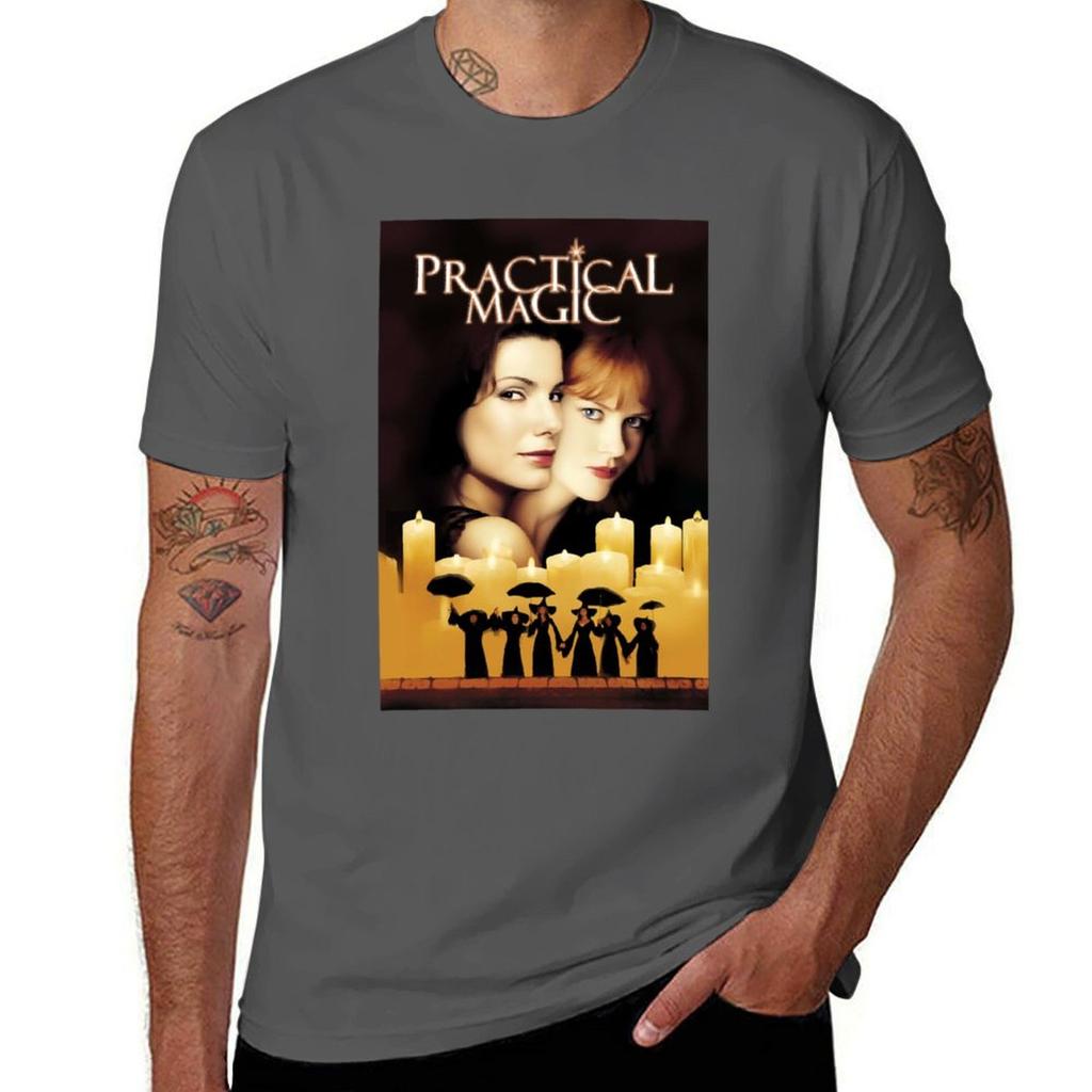 Unisex Wounisex Practical Magic Christmas Holiday Tshirt Gym Wear Breathable Short Sleeve Tee