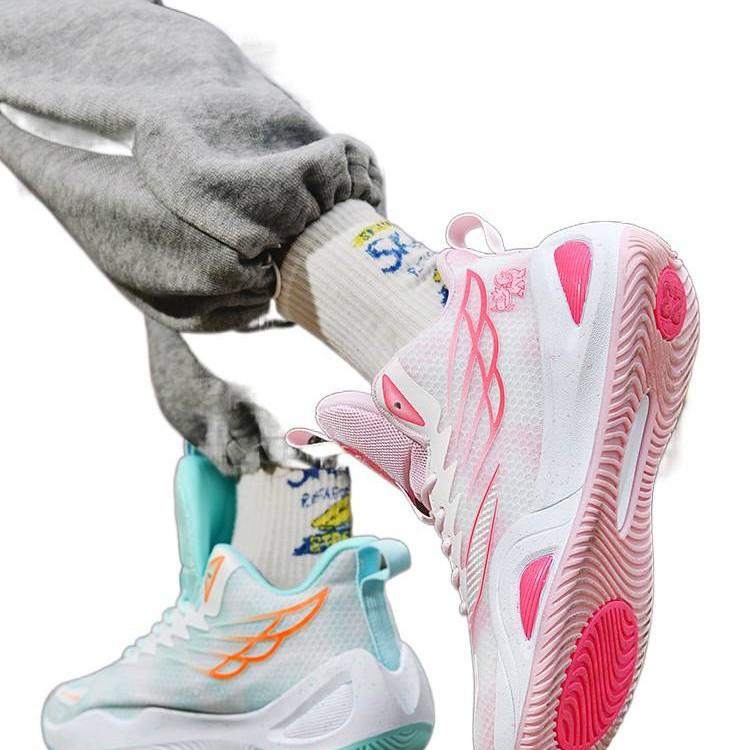 Dad shoes new spring thick-soled heightened breathable mesh casual sports shoes