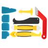 9pc Set Caulking Finisher Tool Multi Functional Silicone Sealant Spatula Scraper Filler Kit