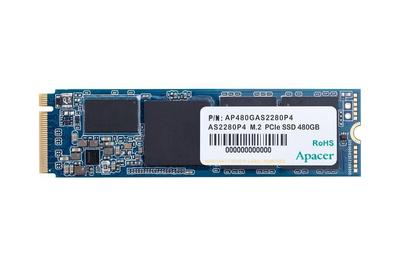 Dysk SSD Apacer AS2280P4 512GB M.2 2280 PCIe Gen3 X4 NVMe (2100/1500 MB/s) 3D TLC