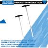 RV Waste Valve Tube Extension Kit 9"and 12" for Valterra/Camco Waste Valve | rv black tank handle RV Dump Valve Handle Replacement Set, RV Sewer Hose