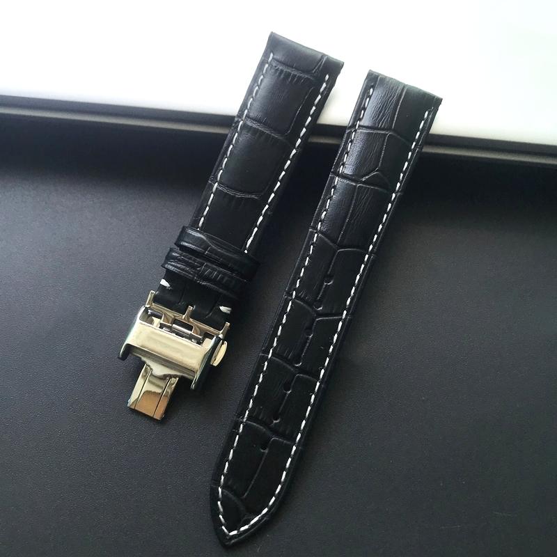 

Ремешок для часов из натуральной телячьей кожи, 19 мм, 20 мм, 21 мм, черный, коричневый для мужчин Longines Master L4 L2 серии, ремешок для часов из воловьей кожи, браслет 21mm