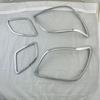 2PCS New ABS Chrome Car Accessories Plated Head Lamp Cover Trim Paste Style For Lexus LX470 470 1998 1999 2000 2001 2002 2003