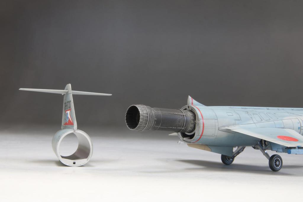 Fine Molds Jet Aircraft Series Air Force Fighter Plastic Model FX07 1/72 Self-Defense F-104J "Sentai" (Airplane)