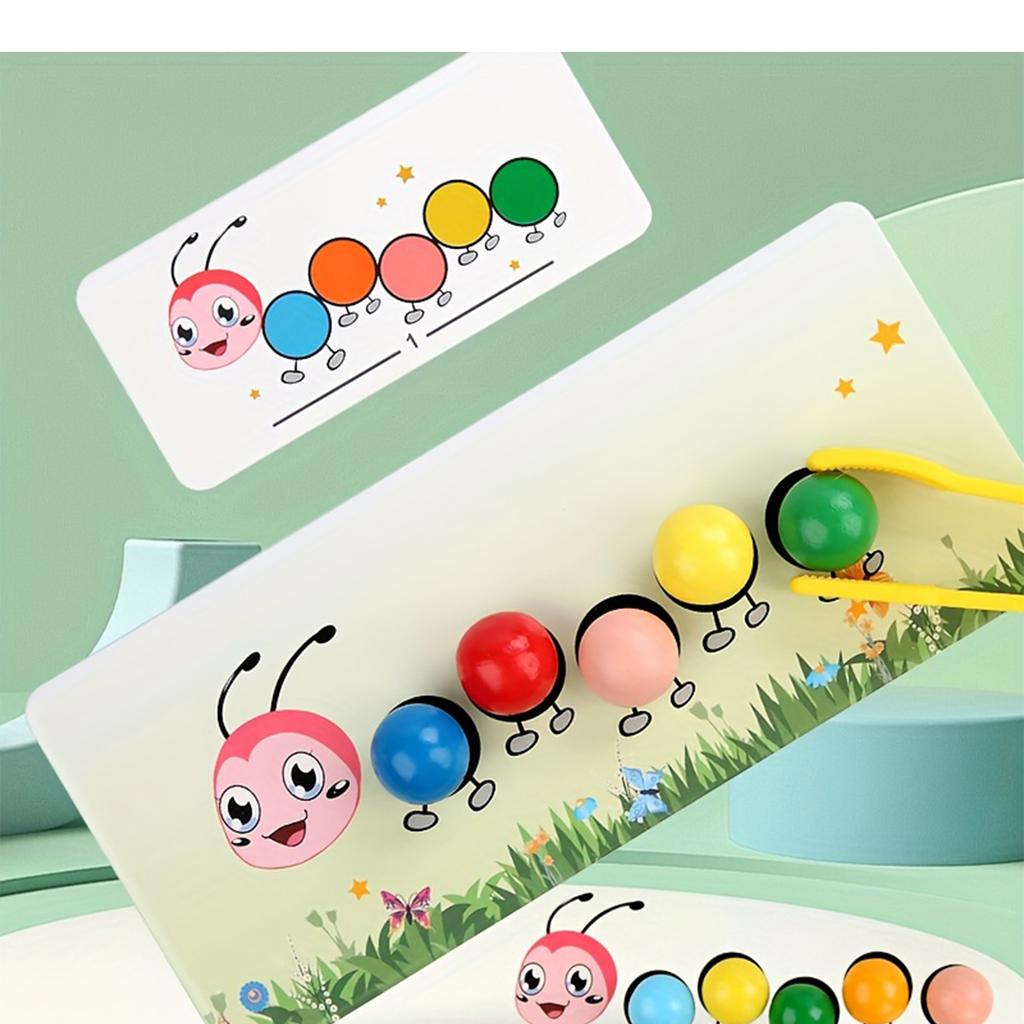 Caterpillar Bead Parent-child Interactive Early Childhood Education Toy