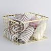 1pc Iron Storage Basket Multifunction Foldable Iron Basket Laundry Organizer Metal Basket Household Solution Kitchen Bedroom Use