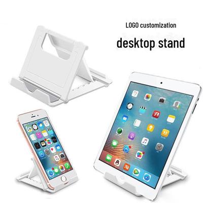 ABS Foldable Adjustable Mobile & Tablet Stand with Logo