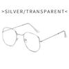 Square-framed Glasses Women Men Metal Exquisite Simple Eyewear Business Commute Female Male Blue Light Blocking Glasses