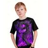 Boys 3D Graphic Animal Dragon T Shirt Tee Short Sleeve Summer