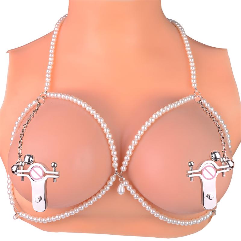 LICKER 1 paire de pinces à tétons flirtantes avec chaînes, cloches, pince à seins, stimulateur de tétons, jouets sexuels pour femmes, plaisir, jeu pour adultes