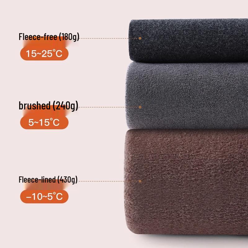 Mao Ren Women's Plus Size Fleece-Lined Tights