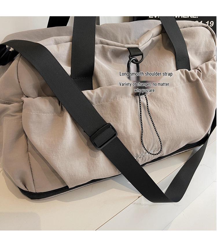 Expandable Travel Bag: Large-Capacity Maternity, Wet/Dry Separation, Ideal for Swimming, Yoga & Fitness