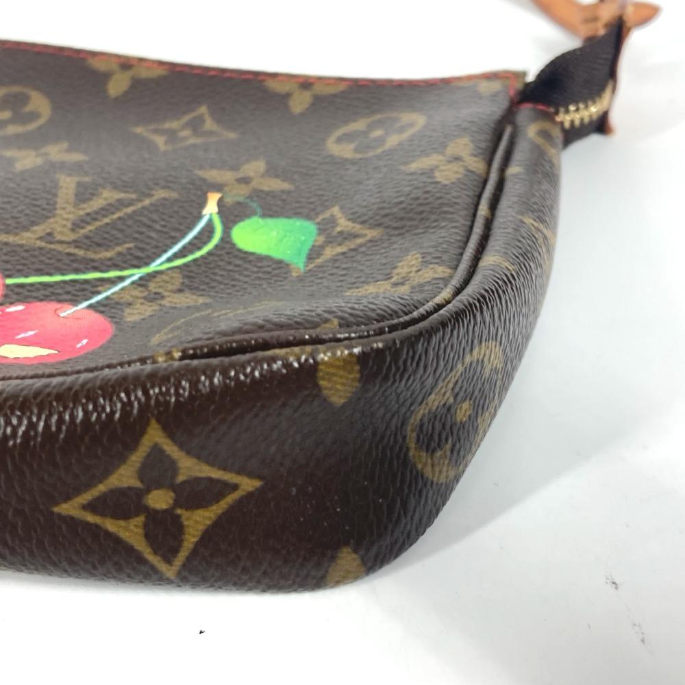 Louis Vuitton M95008 Monogram Cherry Murakami PochetteAccessoires bag pouch
