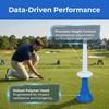 5pcs Plastic Material Golf Training Accessories Adjustable Design Golf Tees Carrier  Golf Training