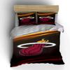 Flaming basketball logo design. Bedding sets Duvet cover sets Duvet covers Pillowcases(1*Duvet Cover 2*Pillowcases without duvet insert)