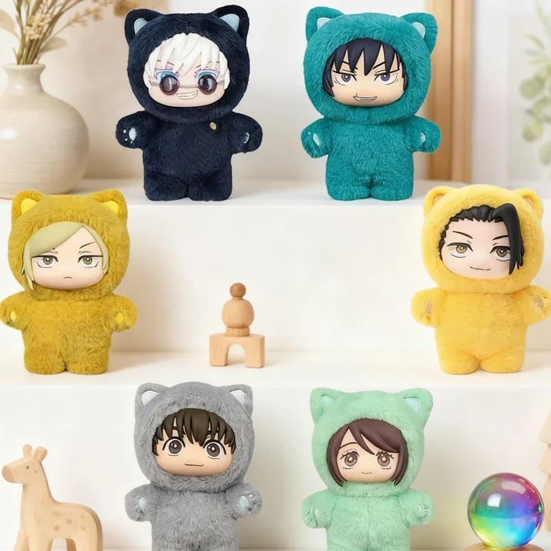 Série de Pelúcia de Orelha de Gato Kawaii Jujutsu Kaisen 2 Caixa Surpresa Misteriosa* Brinquedo de Anime Quarto& Decoração^ Coleção Feriado Aniversário Presente