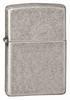 ZIPPO Lighter US 28973 Antique Silver Plated Imported (Genuine Product)