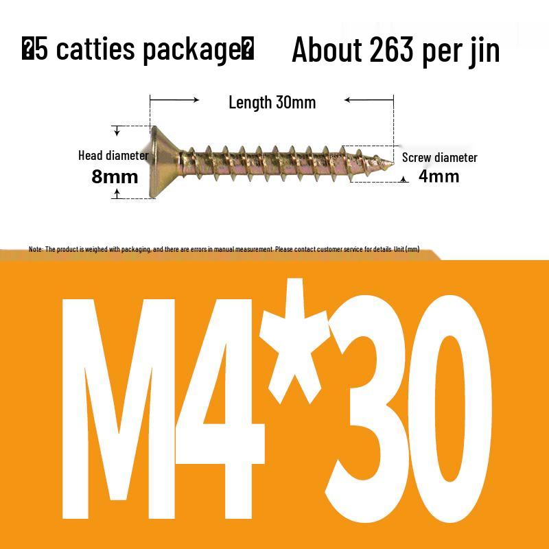 Eco-friendly Self-tapping Phillips Flat Head Screws for Fiberboard and Wall Panels