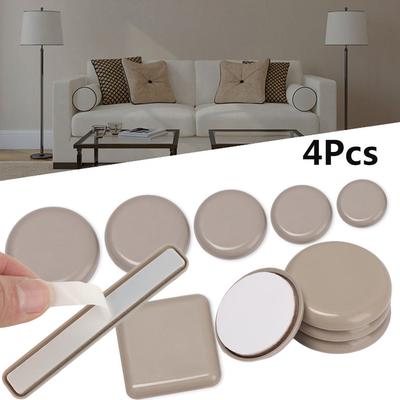 Easy Move Chair Fittings Table Sofa Slip Mat Furniture Leg Slider Pads Floor Protector Anti Noisy