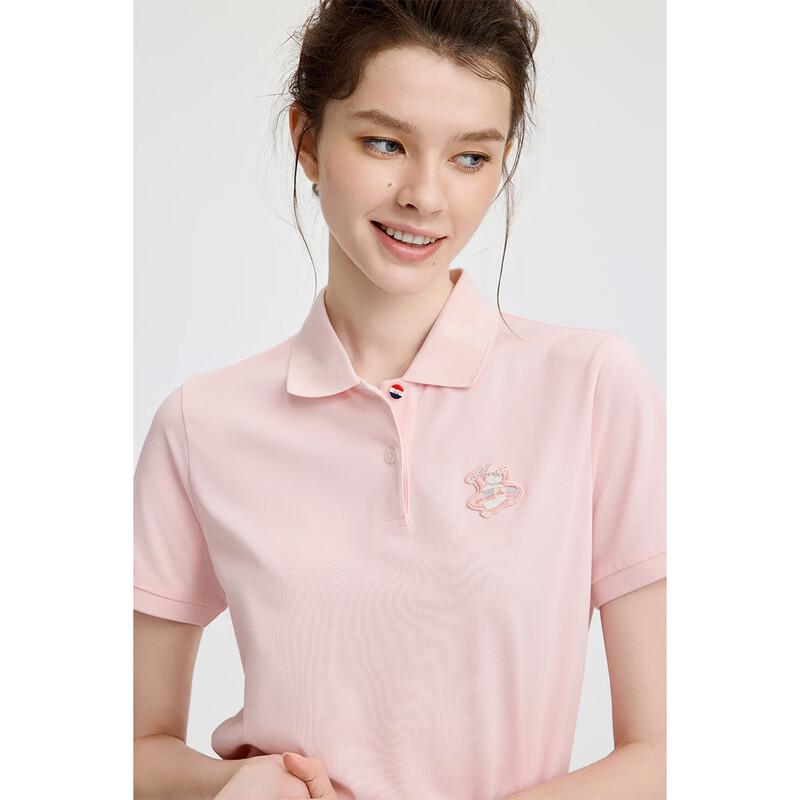 Navigare Women s Spring/Summer Solid Short-Sleeve Polo Shirt L