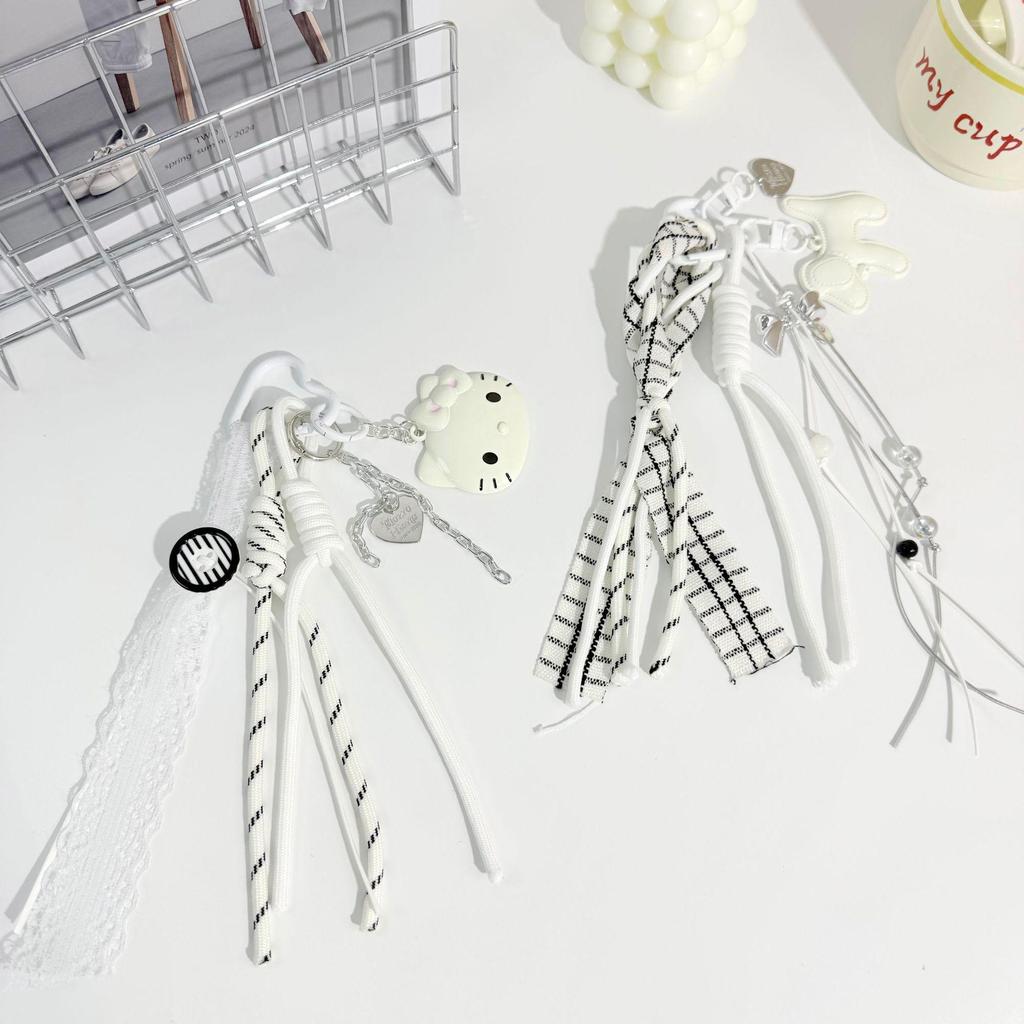 Miu Series Trendy Toy DIY Cloth Doll Blind Box Pendant - White Series
