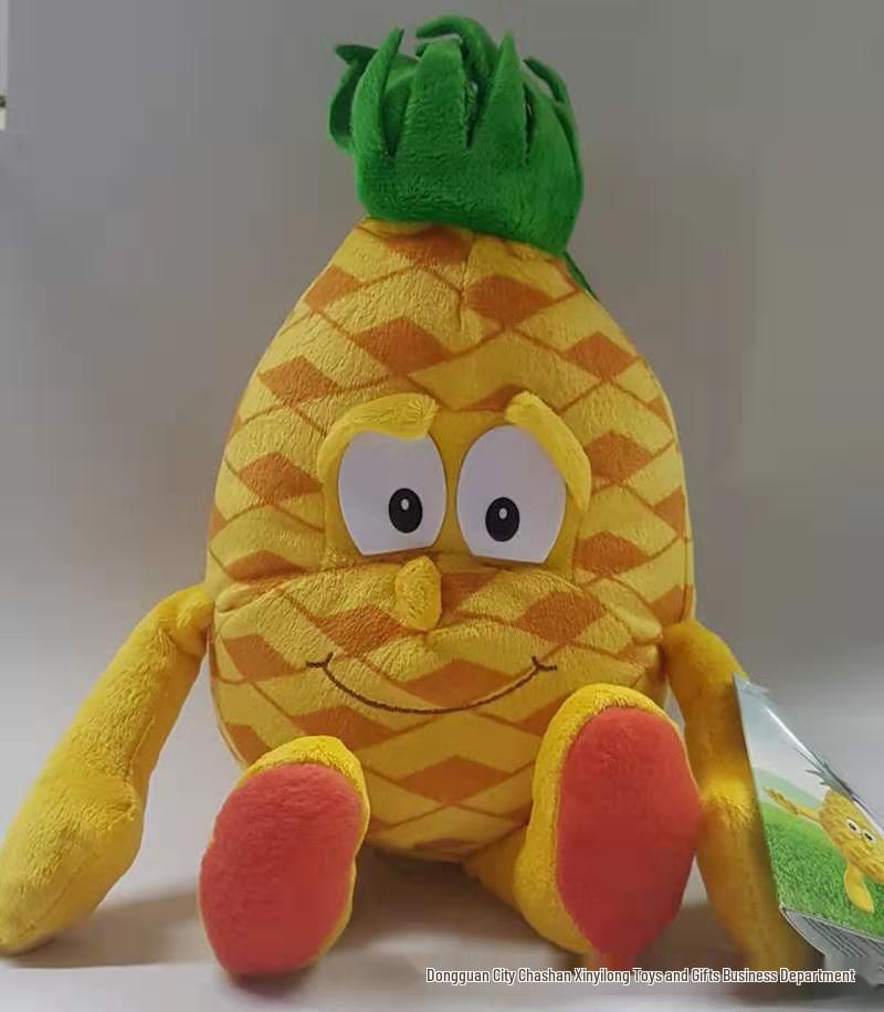 In-Stock Plush Toys: Watermelon & Banana Fruit Elves 25cm