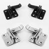 90° Anti-Theft Bathroom Sliding Door Latch Clasp with Old-Fashioned Hinge Bolt