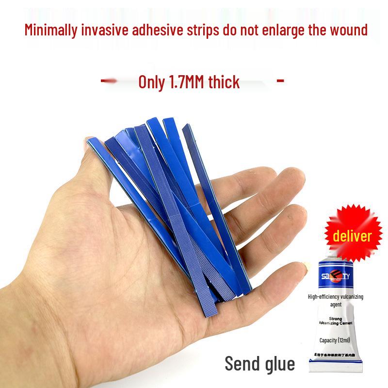 

Electric Car & Motorcycle Tire Repair Strips - Quick, Minimally Invasive Tool Set