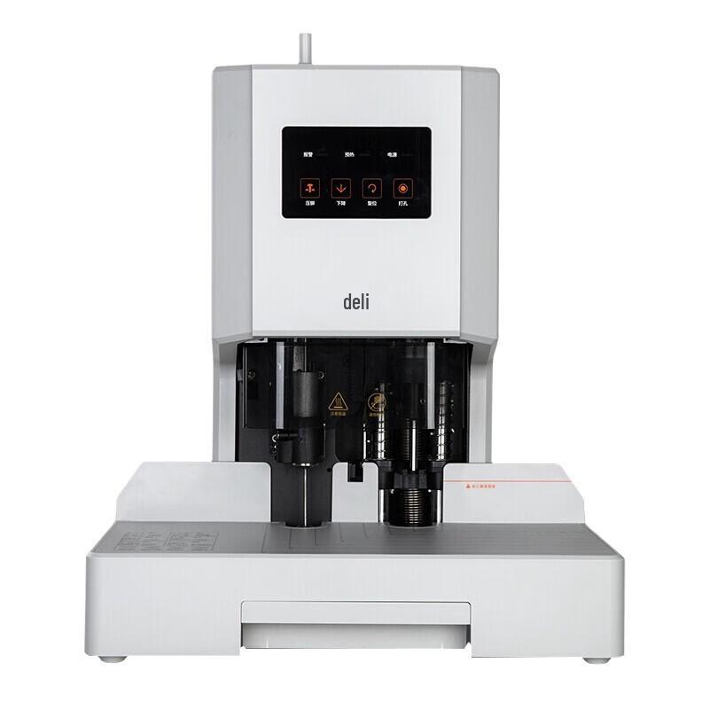 Deli Automatic Financial Document Binder CN plug (adapter included)