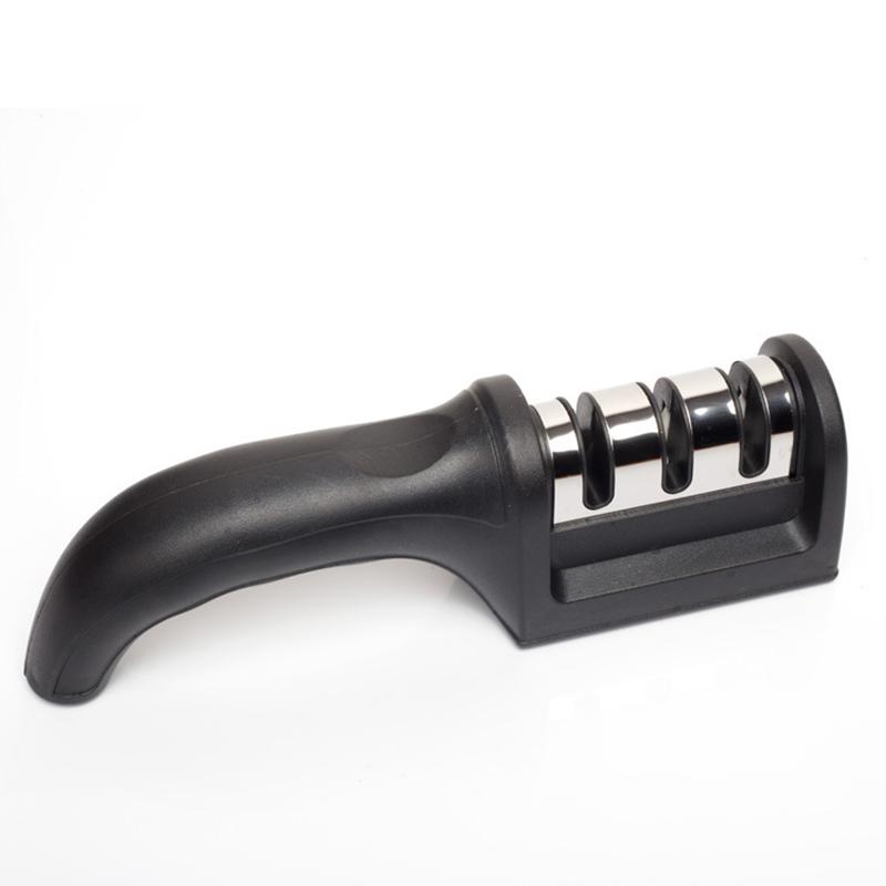 

Sharpener Kitchen Quick Threestage Multifunctional Sharpening Stick Stone Pipe Shape