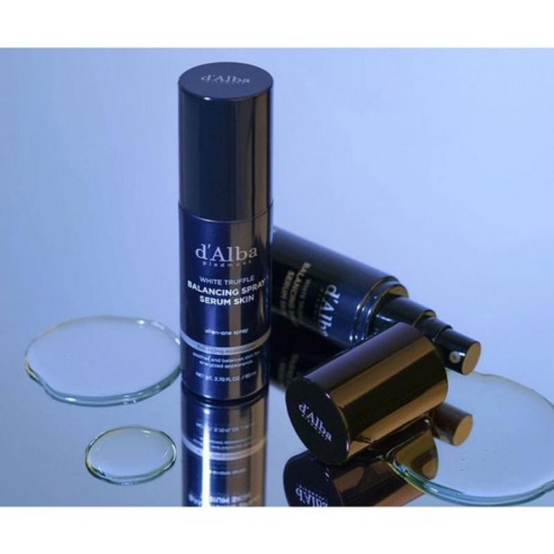 d'Alba Weißer Trüffel ausgleichendes Spray-Serum für die Haut, 80 ml