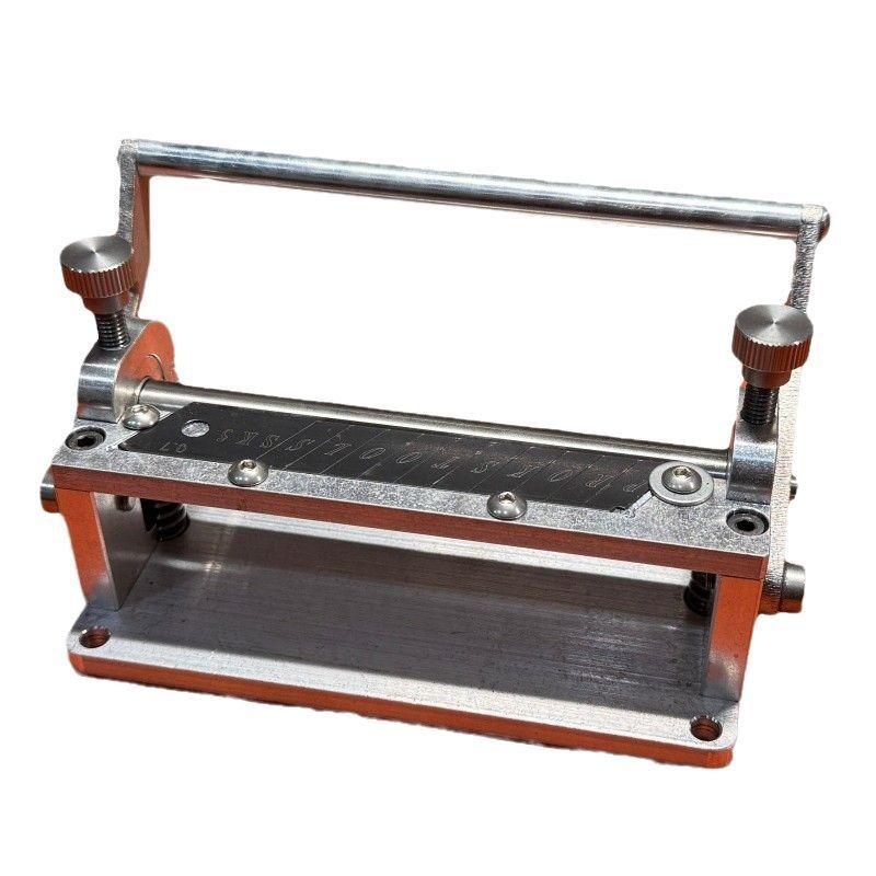 Manual Leather Skiving Machine, Leather Thinning Tool for Cowhide, Horsebutt & Vegetable Tanned Leather, Belt Watch Strap Skiver