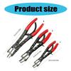 8/10/12Inch Automotive Oil Pipe Sealing Plier Car Repair Accesories Flat Mouth Hose Pliers Car Water Pipe Seal Plier