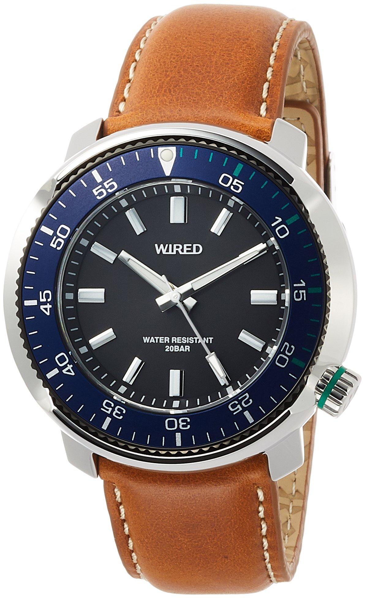 

Наручний годинник Wired SOLIDITY Reverse Rotation Prevention Bezel Limited Model 800 Pieces AGAJ701 Brown [Seiko Watch] Mens
