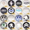Modified Car Wheel Hub Center Emblem Decal - 56mm