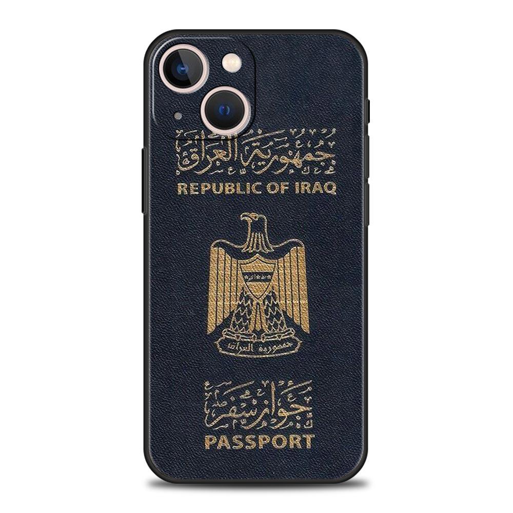 Saddam Hussein Iraq Flag For iPhone 11 12 13 15 16 14 Pro Max Phone CaX XR XS 7 8 Plus 2020 Black Soft Silicone Cover Funda