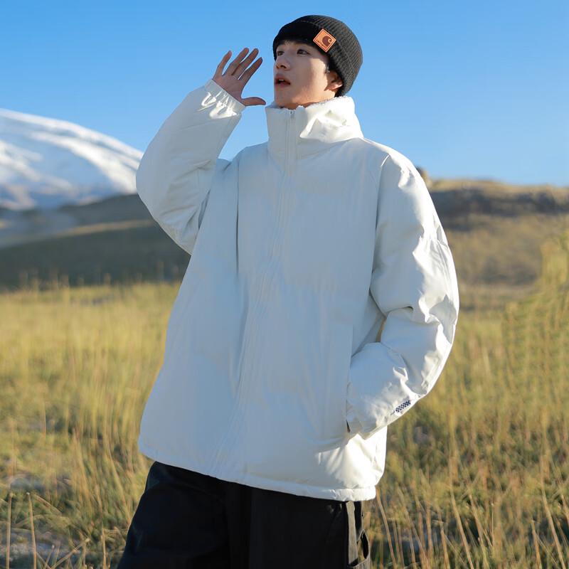 Wassup Sohot Men's Stand Collar Puffer Jacket
