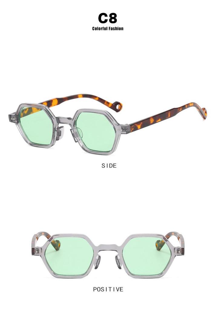 Kedun 2023 Irregular Polygon Sunglasses: European & American INS Fashion Trend