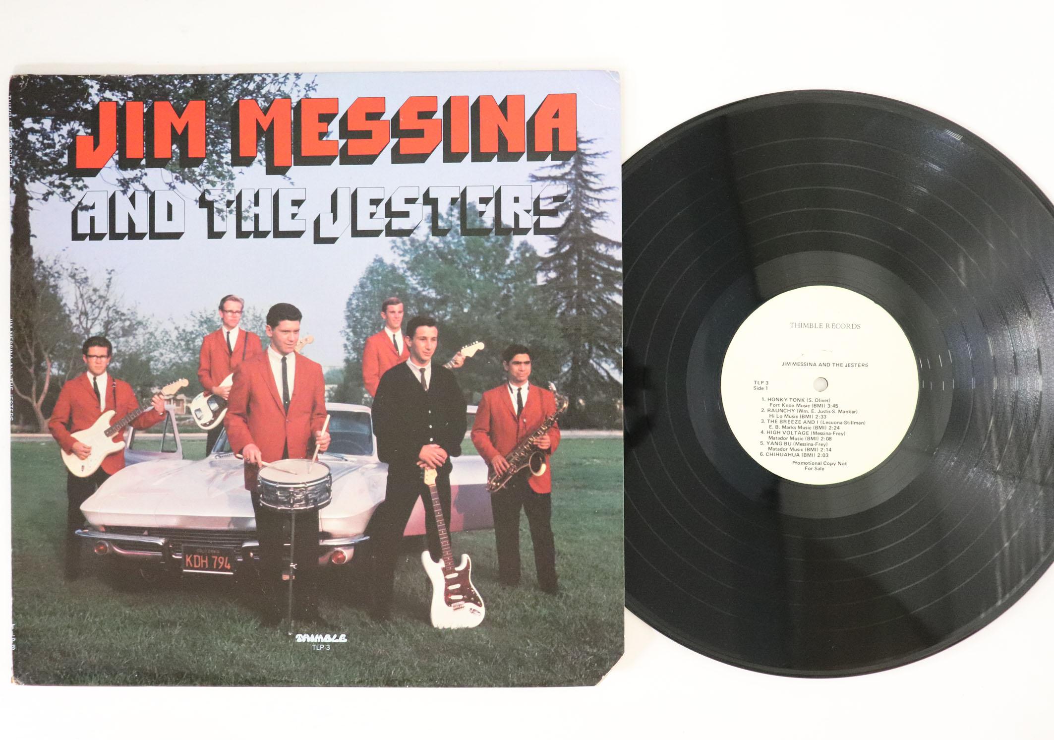 

LP Record JIM MESSINA Jim Messina And The Jesters TLP3PROMO THIMBLE 1973 US Rock Used