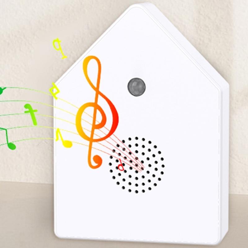 Singing Bird Box,Portable Bird Chirping Box with Motion Sensors Nature Sound Box for Bathroom,Yoga Room Travel Relaxing